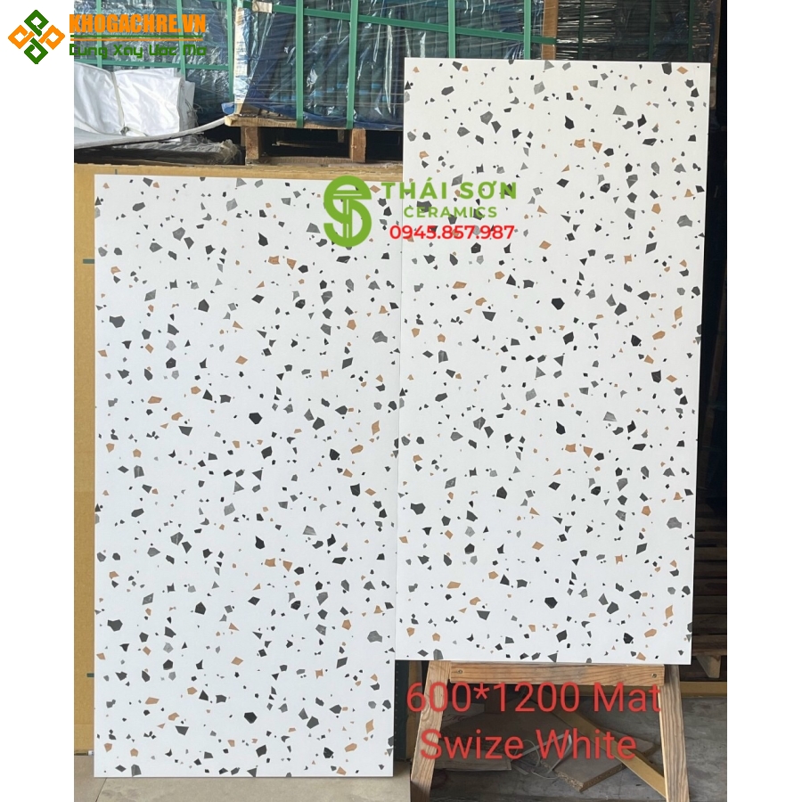 Gạch terrazzo 60x120 mờ ốp lát cao cấp