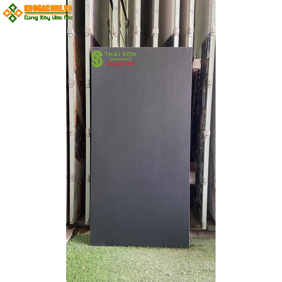 Gạch matt tinh thể 60x120 tông đen mờ