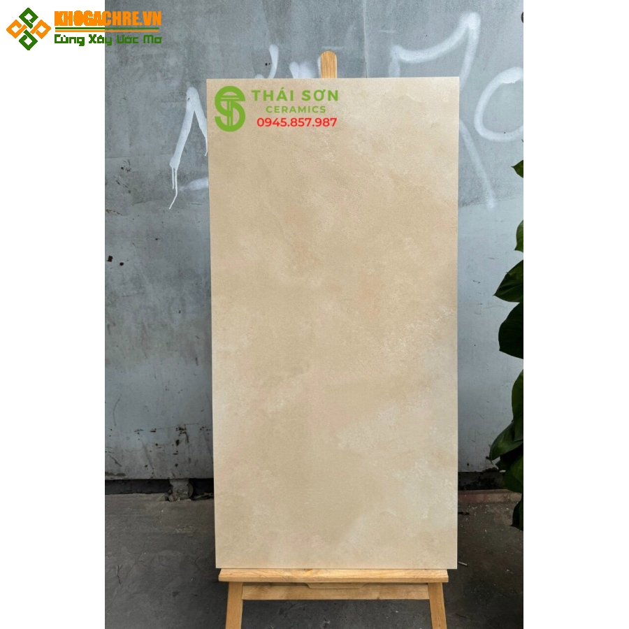 Gạch lát nền 60x120 ấn độ kem vàng matt mờ cao cấp