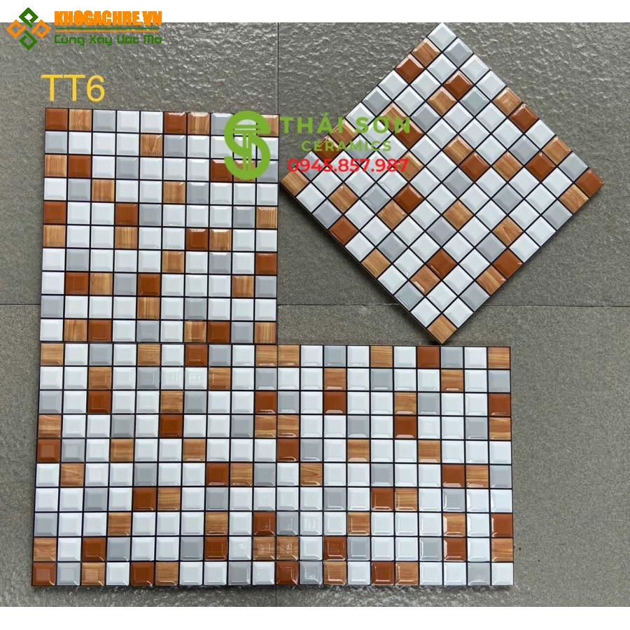 Gạch ốp tường mosai 30x30 bóng giá tốt