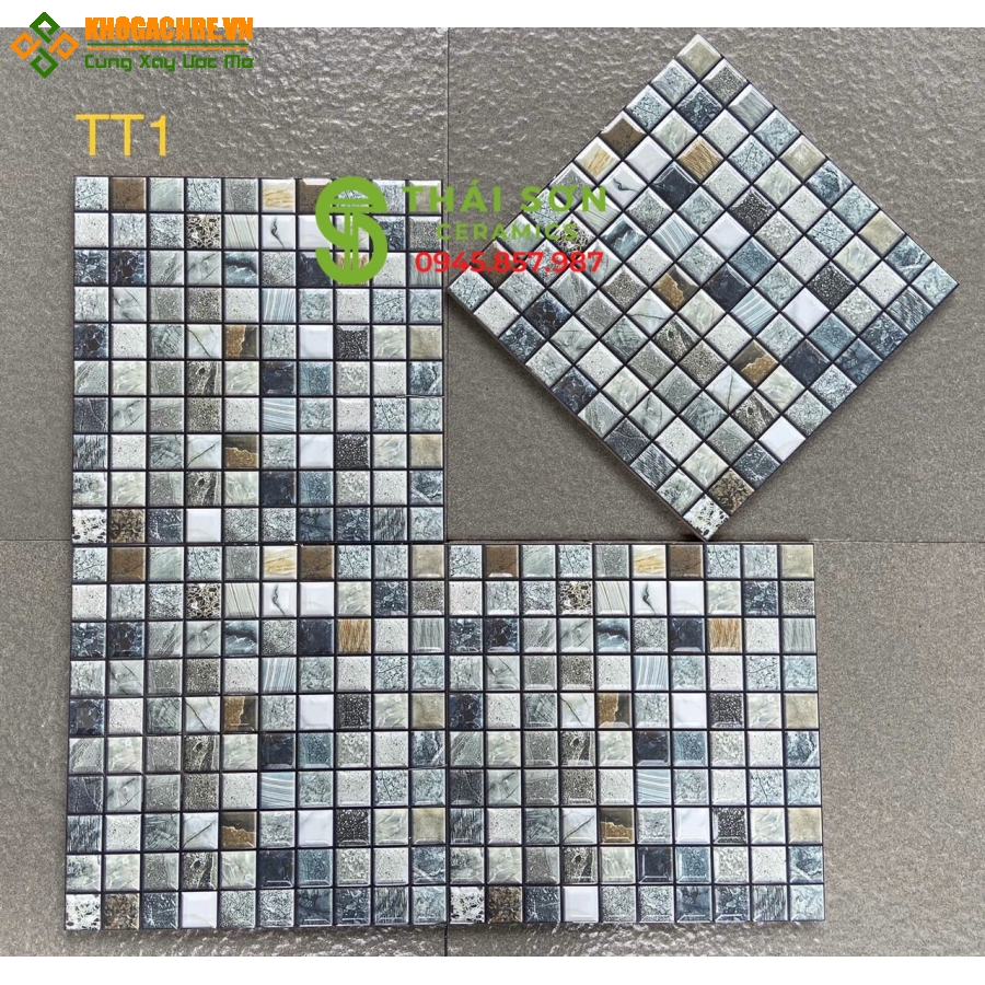 Gạch trang trí mosai 30x30 cao cấp