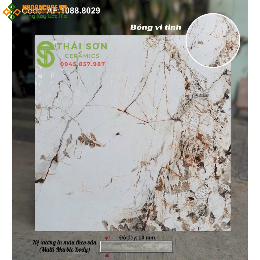 Gạch lát nền 80x80 apodio bóng vi tinh đẹp 8029