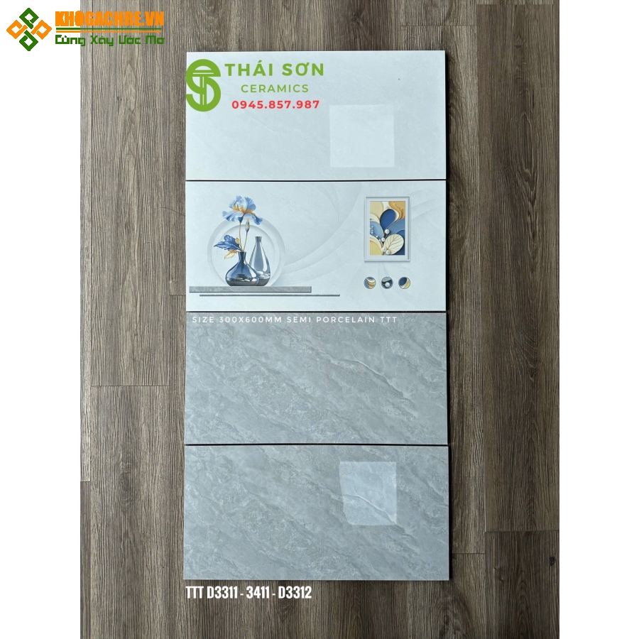 Gạch bộ đậm nhạt 30x60 takao bóng kiếng