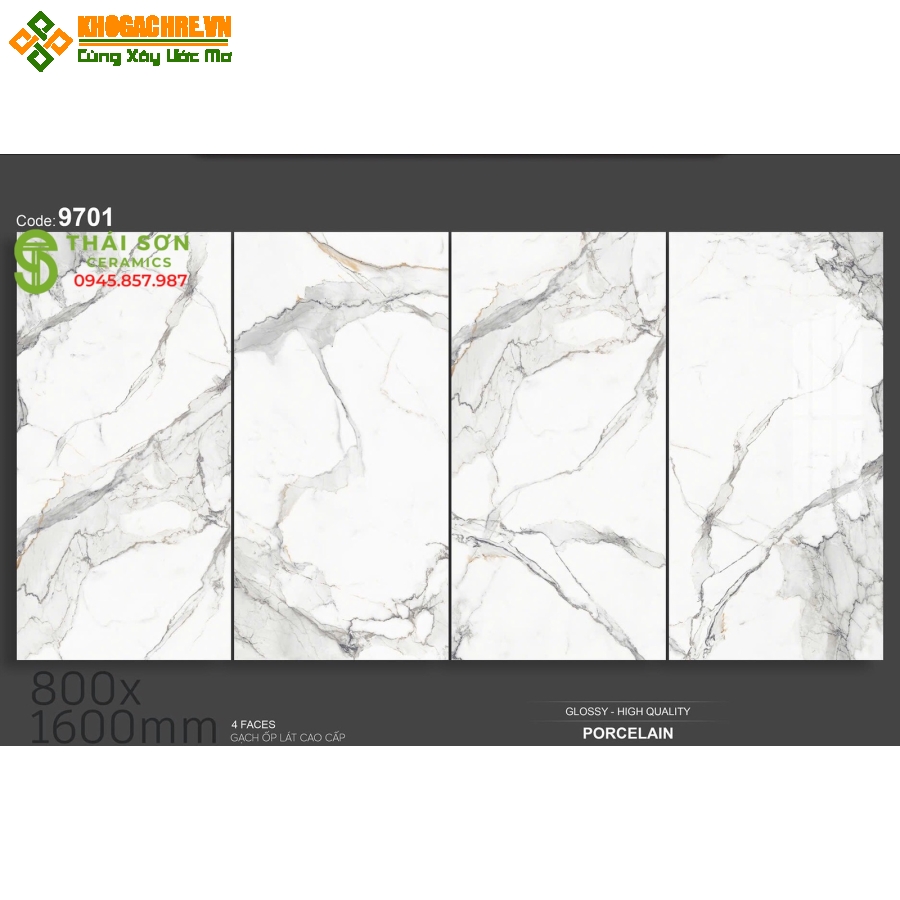 Gạch bóng kiếng 80x160 tasa trắng vân đá