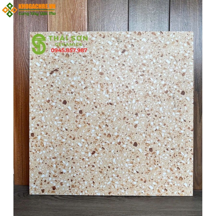 Gạch terrazzo lát nền 60x60 matt mờ 