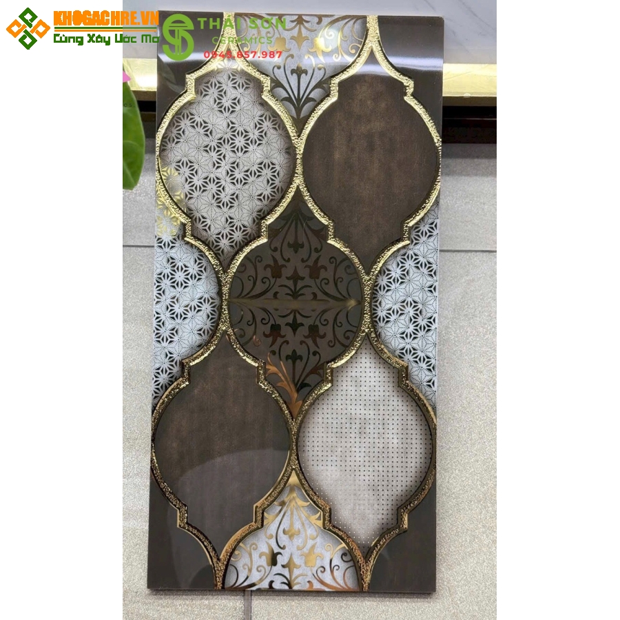Gạch trung quốc khắc kim vàng 30x60 ốp phòng tắm đẹp