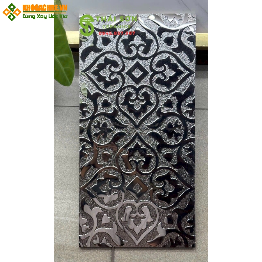 Gạch điểm nhũ bạc 30x60 trung quốc cao cấp Gò Vấp