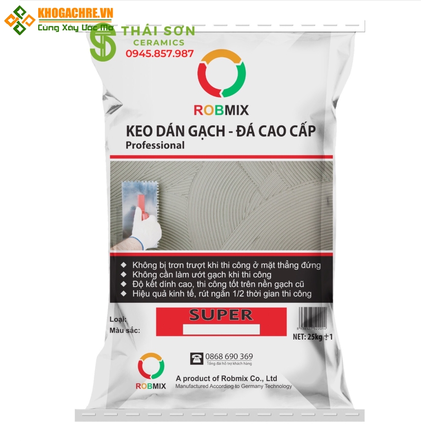Keo dán gạch khổ lớn cao cấp giá tốt